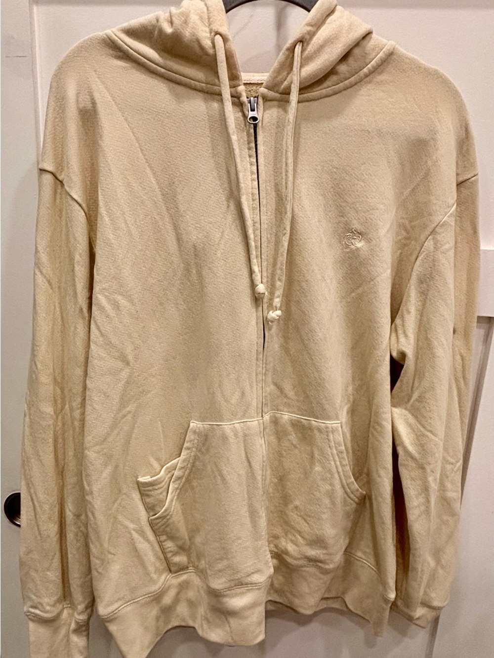 Mr.Swim Butter Yellow Full-Zip Hoodie Size L